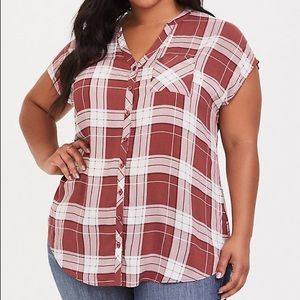 NWOT Torrid Challis Tunic. Size 0 (Large)